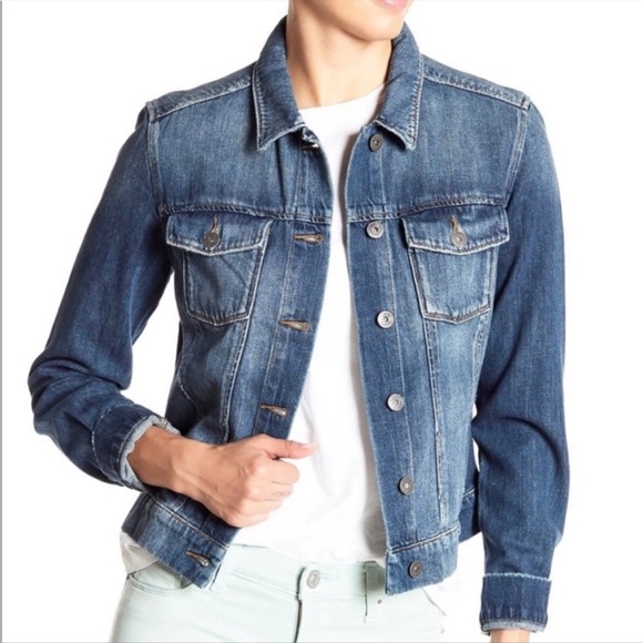PAIGE Jackets & Blazers - PAIGE Aveline Soft Classic Denim Jean Jacket NEW